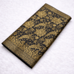 A17 - Luxurious Black Bunga Raya (Gold Edition)